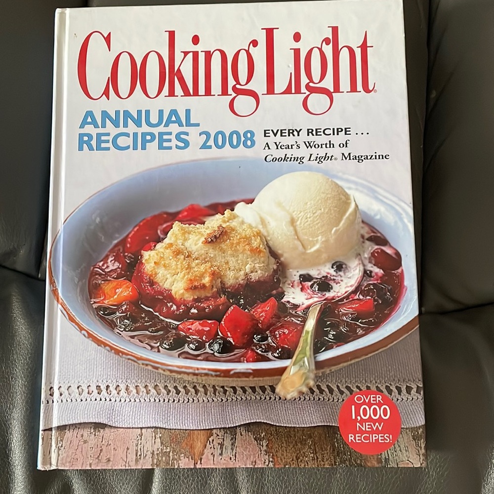 Cooking Light Annual Recipes 2008 Cookbook